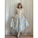 Miss Point Point Garden Embroidered 3-Tier Skirt(Reservation/3 Colours/Full Payment Without Shipping)